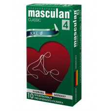 Презервативы Masculan Classic 4 XXL увеличенного размера - 10 шт.