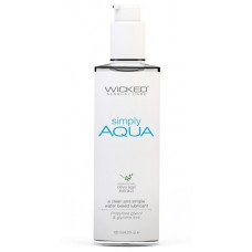 Легкий лубрикант на водной основе Wicked Simply AQUA - 120 мл.