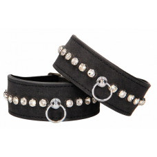 Черные поножи Diamond Studded Ankle Cuffs