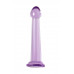 Фиолетовый фаллоимитатор Jelly Dildo M - 18 см.