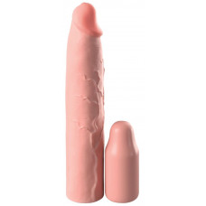 Телесная насадка-удлинитель 3 Inch Silicone Mega X-tension - 22,9 см.