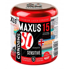 Ультратонкие презервативы MAXUS Sensitive - 15 шт.