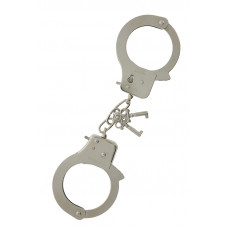 Металлические наручники с ключиками LARGE METAL HANDCUFFS WITH KEYS