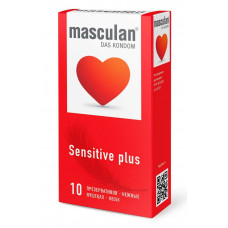 Презервативы Masculan Sensitive plus - 10 шт.