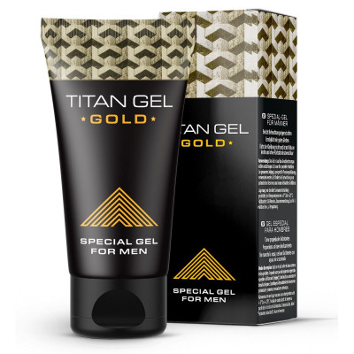 Гель для увеличения члена Titan Gel Gold Tantra - 50 мл.