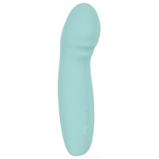 Аквамариновый мини-вибратор Cuties G-Spot Vibrator - 15,5 см.