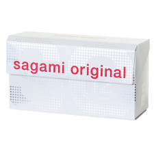 Ультратонкие презервативы Sagami Original 0.02 - 12 шт.