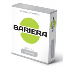 Ультратонкие презервативы Bariera Ultra Thin - 3 шт.