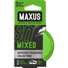 Презервативы в железном кейсе MAXUS Mixed - 3 шт.